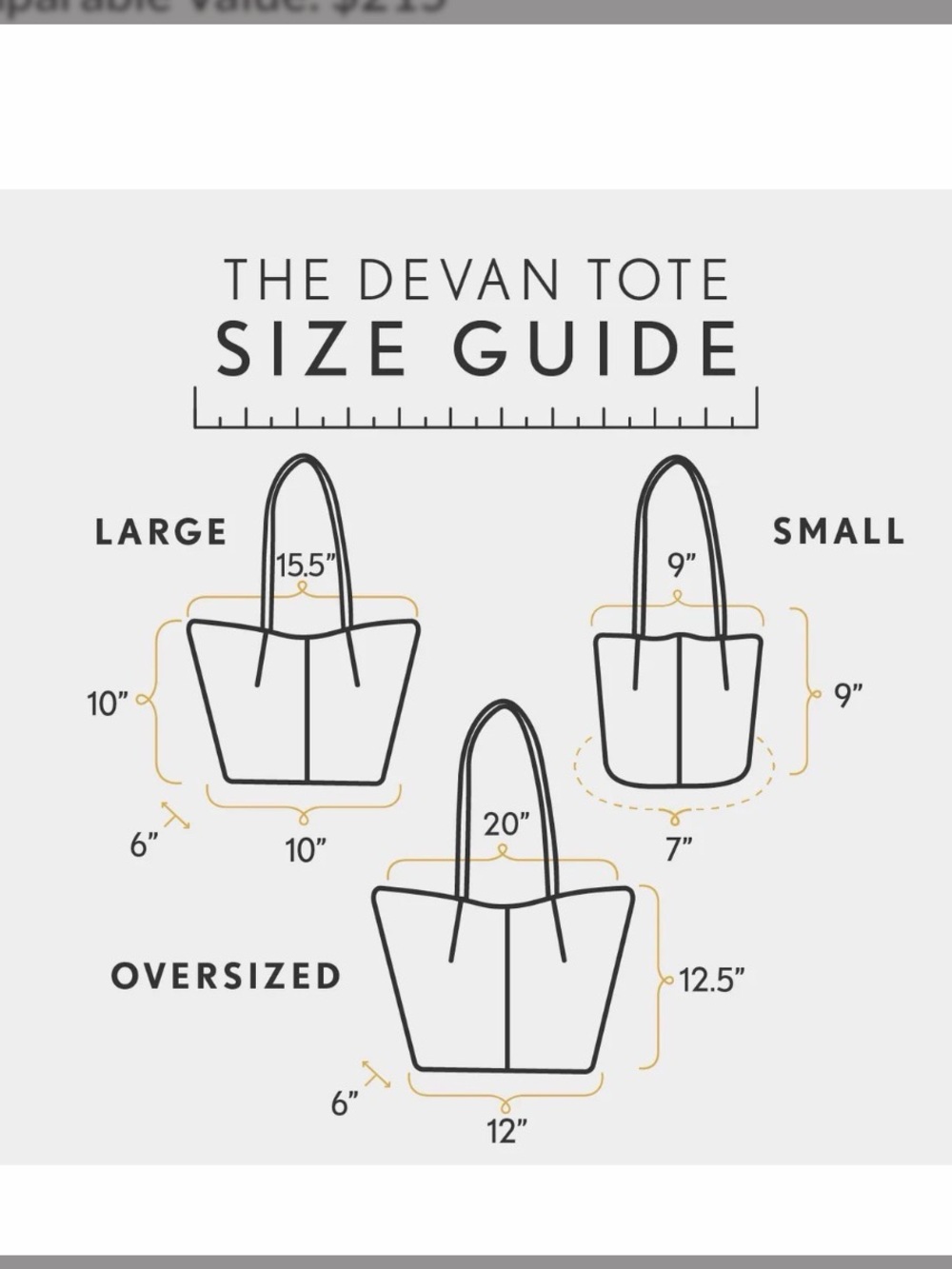 Portland Leather Devan Small Tote - Picture 14 of 14